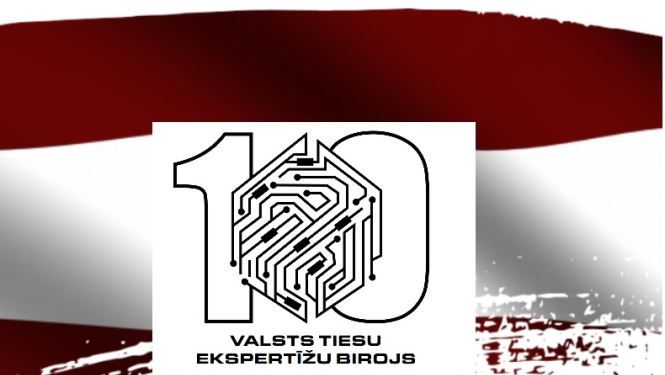 logo uz karoga fona