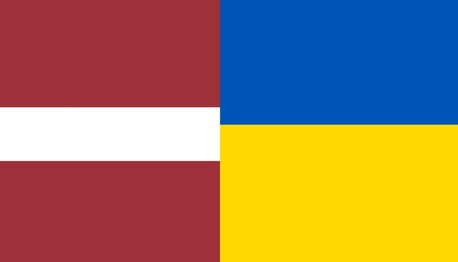 Latvijas-Ukrainas karogs