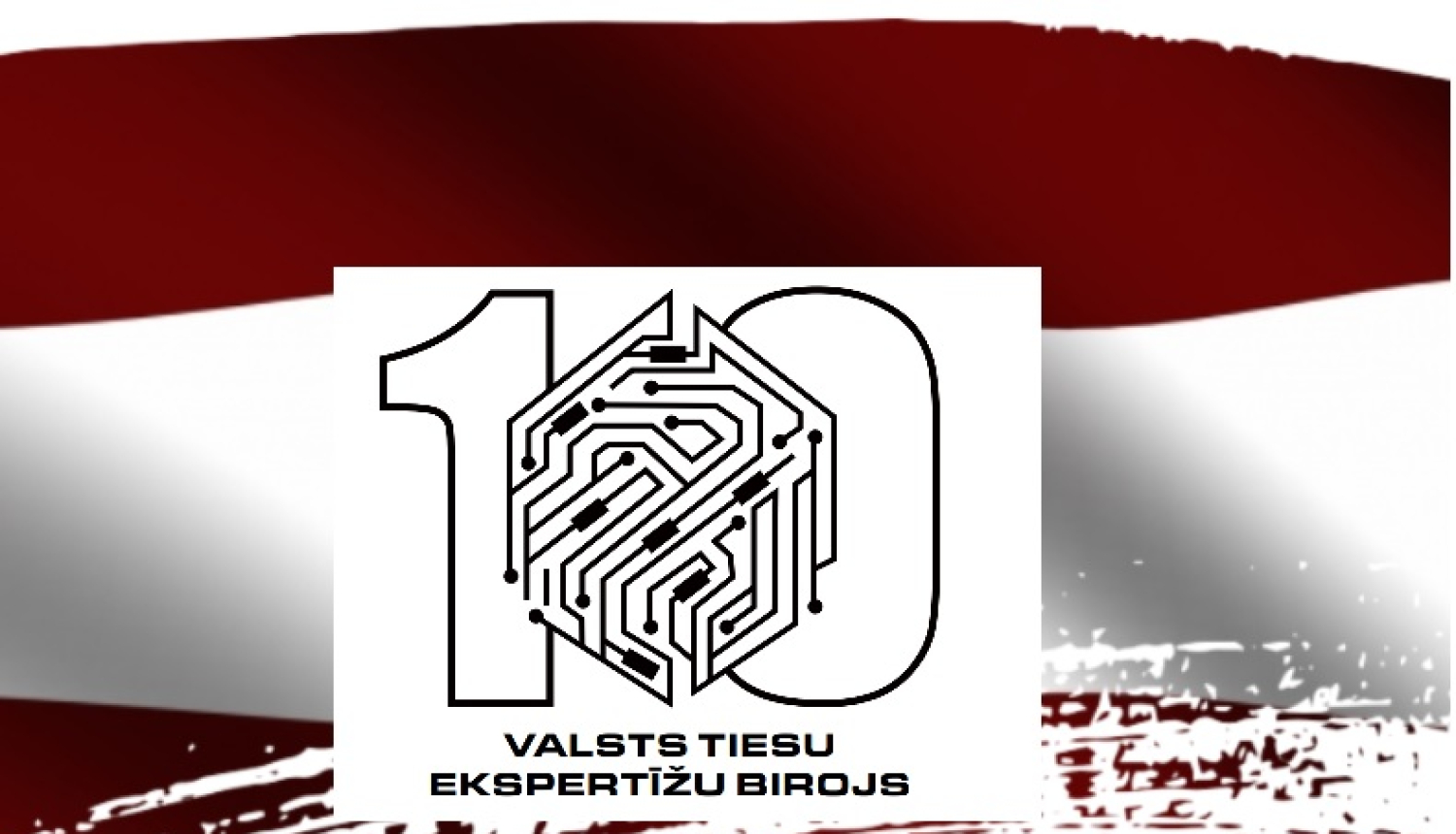 logo uz karoga fona