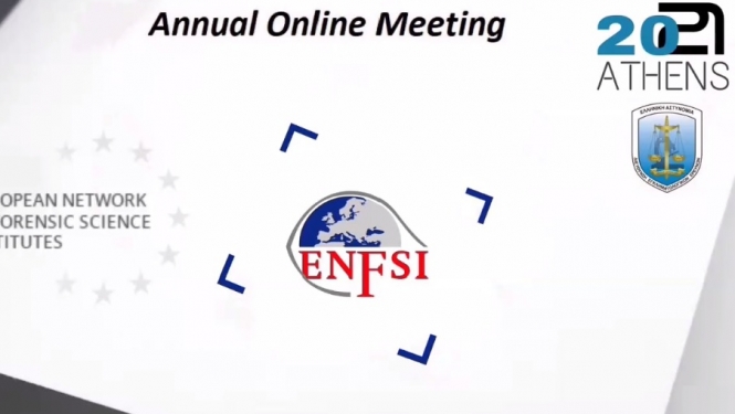 Attēls ar ENFSI logo