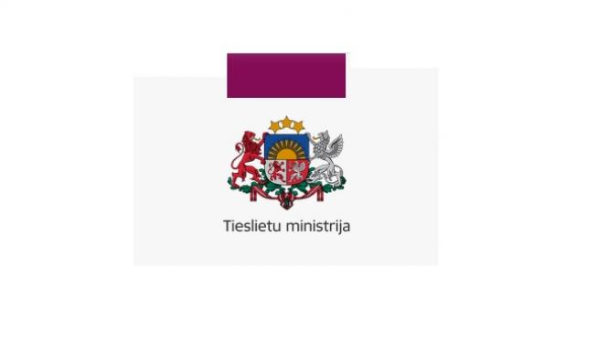 Tieslietu ministrijas logo