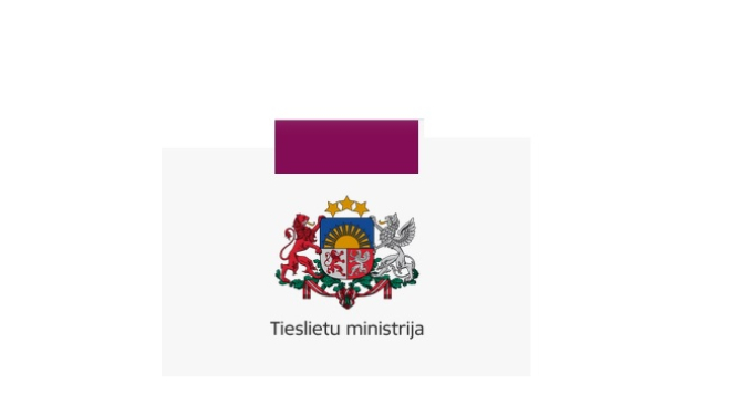 Tieslietu ministrijas logo