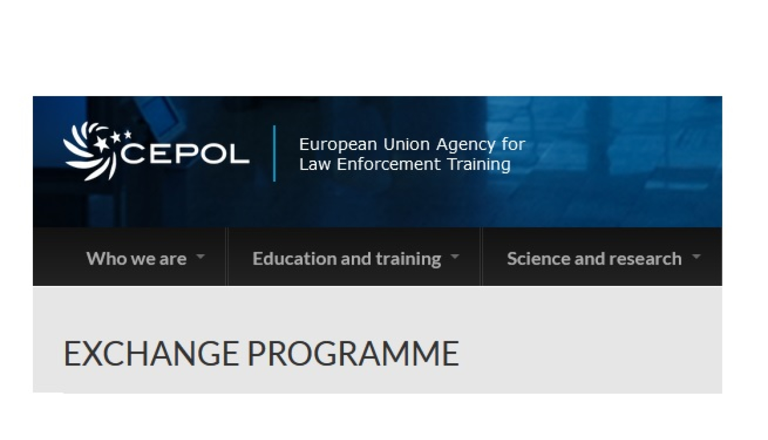 CEPOL logo