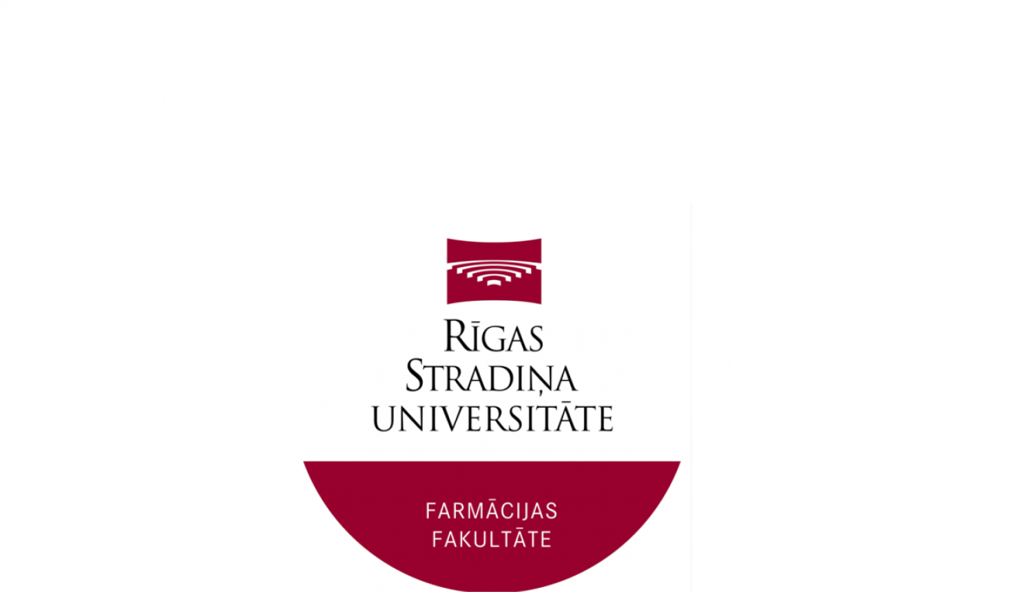 RSU Farmācijas fakultātes logo