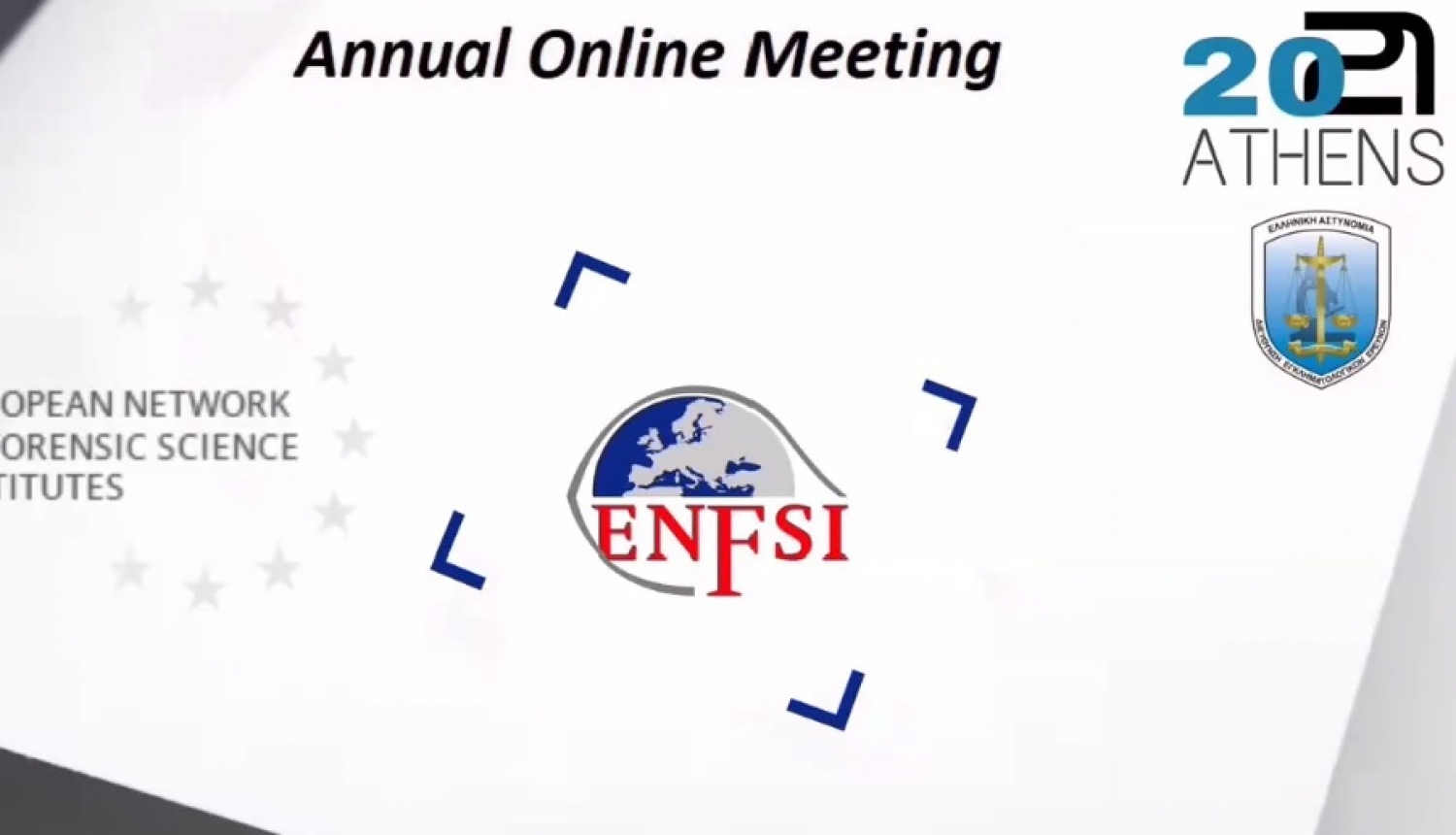 Attēls ar ENFSI logo