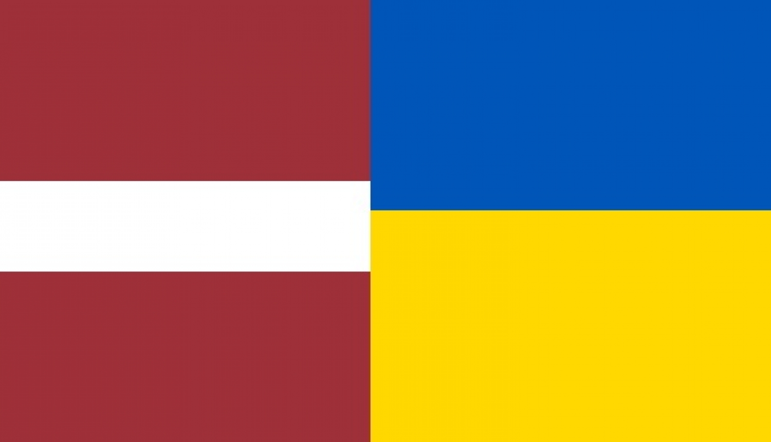 Latvijas-Ukrainas karogs